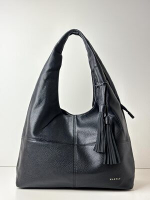 Torebka worek na dwóch uchach Maxfly czarna