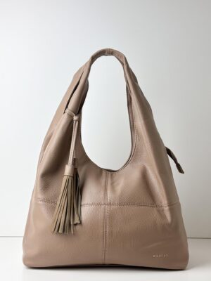 Torebka worek na dwóch uchach Maxfly taupe